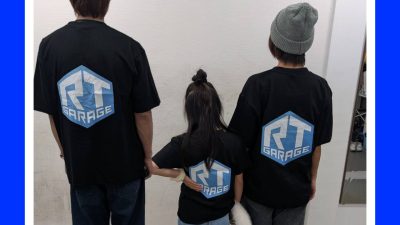 RTガレージのオリジナルTシャツ出来ました!